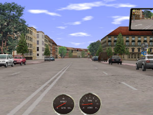 KMW Driving Simulator Software Screenshot