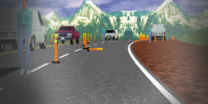 STI Driving Simulator Software Screenshot